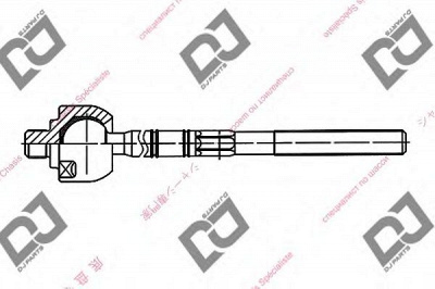 DJ PARTS dr1067 -  Осевой шарнир, рулевая тяга